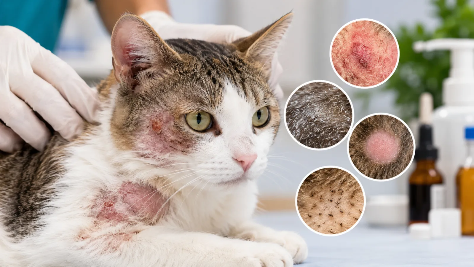 Common Skin Problems in Cats and How to Treat Them