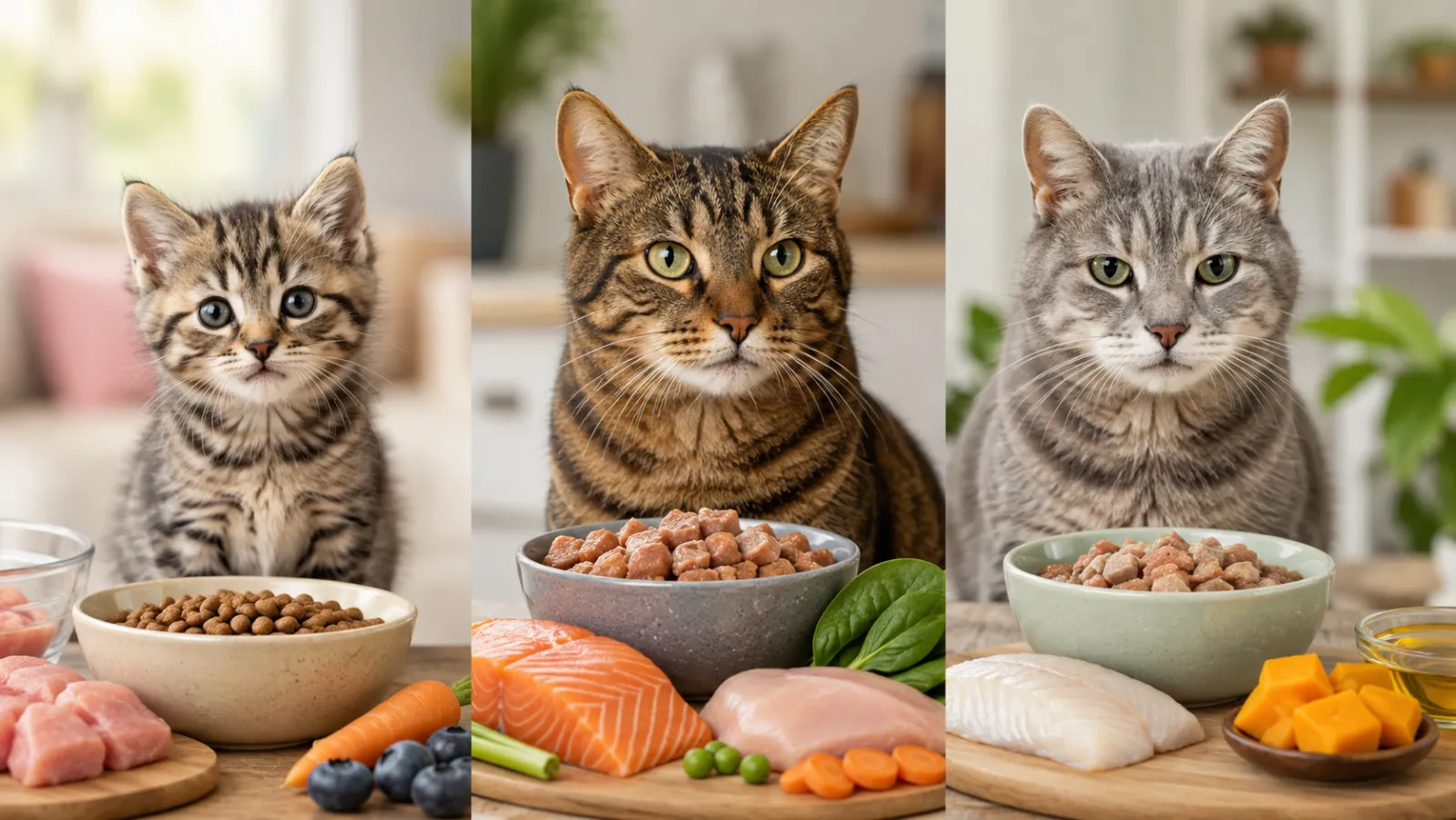Best Foods for Kittens, Adult Cats, and Senior Cats