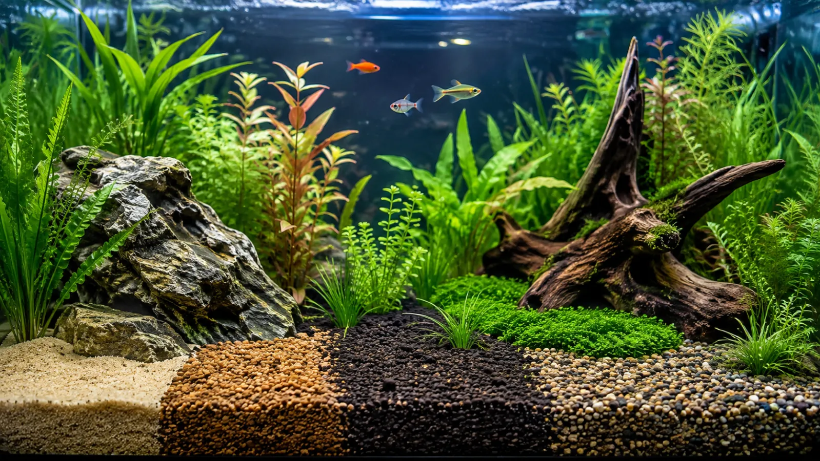 Best Freshwater Aquarium Substrate for Fish and Plants