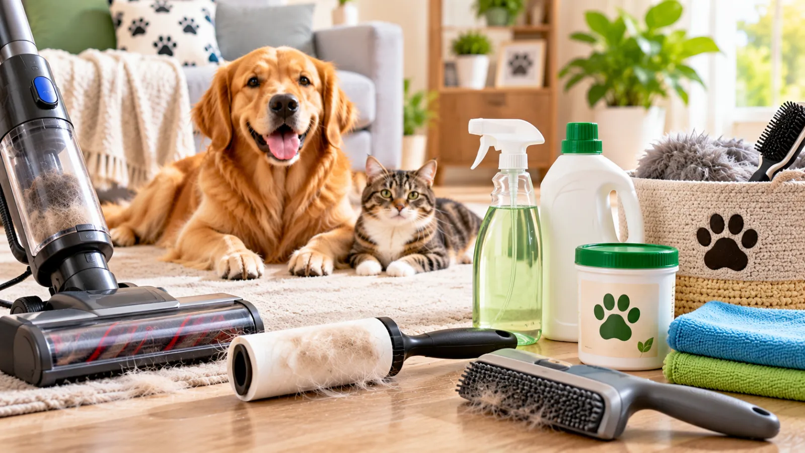 Best Cleaning Products for Pet Hair Around the Home