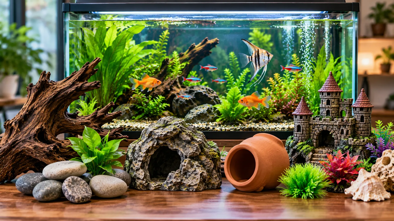 How to Choose Safe Aquarium Decorations